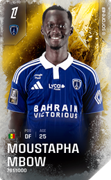Moustapha Mbow - limited