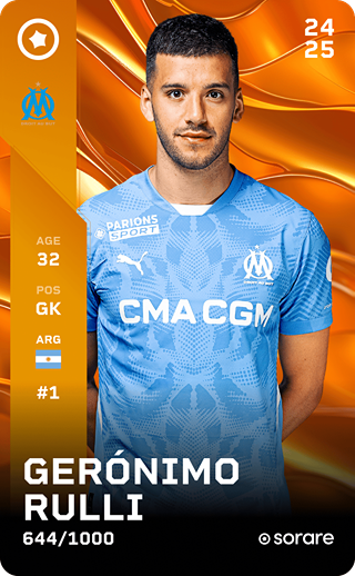 Gerónimo Rulli - limited