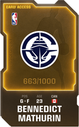 Bennedict Mathurin - limited