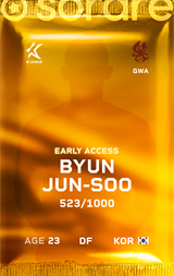 Byeon Jun-Soo - limited