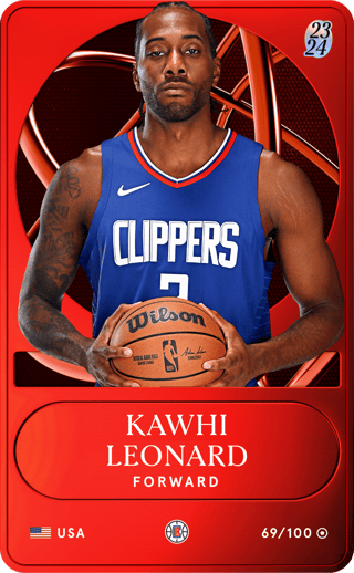 Kawhi Leonard - rare