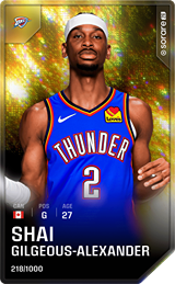 Shai Gilgeous-Alexander - limited