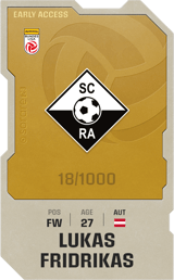 Lukas Fridrikas - limited