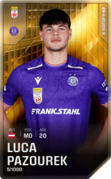 Luca Pazourek - limited