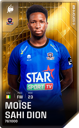 Moïse Sahi Dion - limited