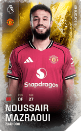 Noussair Mazraoui - limited