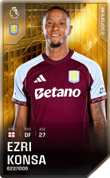 Ezri Konsa - limited