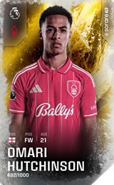 Omari Hutchinson - limited