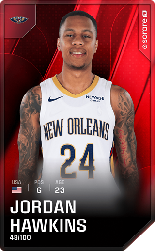 Jordan Hawkins - rare