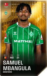 Samuel-Germain Mbangula - limited