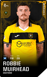 Robbie Muirhead - limited