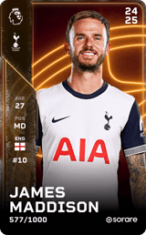 James Maddison - limited