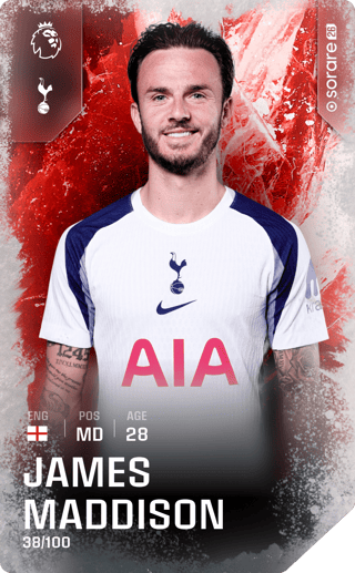 James Maddison - rare