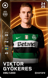 Viktor Gyökeres - limited