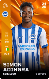 Simon Adingra - limited