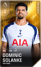 Dominic Solanke - limited