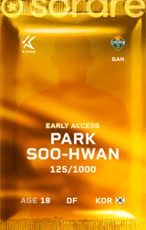 Park Soo-Hwan - limited