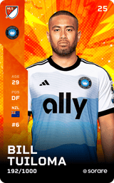 Bill Tuiloma - limited