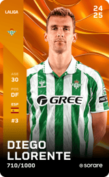 Diego Llorente - limited