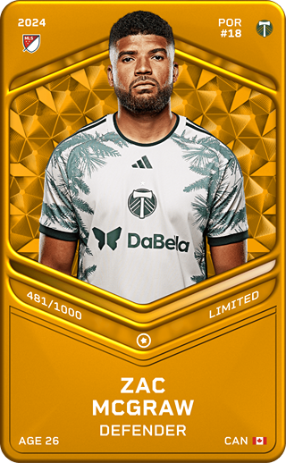 Zac McGraw - limited