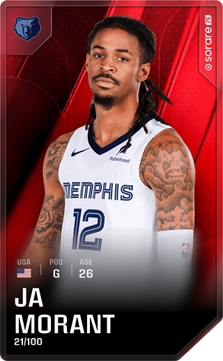 Ja Morant - rare