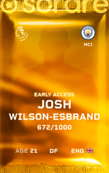 Josh Wilson-Esbrand - limited
