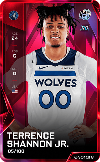 Terrence Shannon Jr. - rare