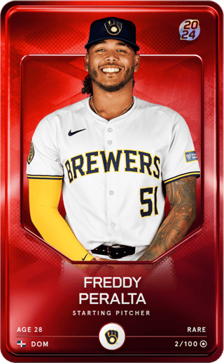 Freddy Peralta - rare