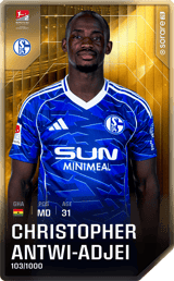 Christopher Antwi-Adjei - limited