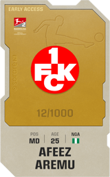 Afeez Aremu - limited