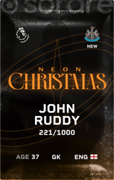 John Ruddy - limited