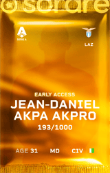 Jean-Daniel Akpa Akpro - limited