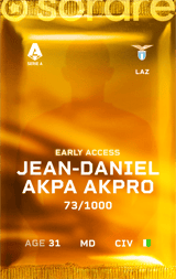 Jean-Daniel Akpa Akpro - limited