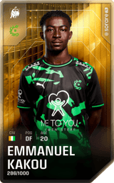 Emmanuel Kakou - limited