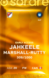 Jahkeele Marshall-Rutty - limited