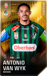 Antonio Van Wyk - limited