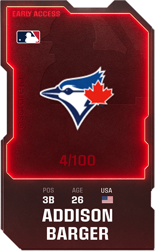Addison Barger - rare