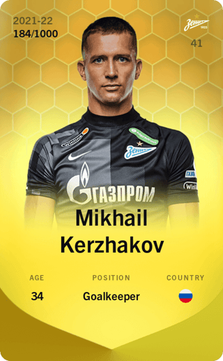 Mikhail Kerzhakov - limited