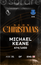 Michael Keane - limited