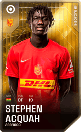 Stephen Acquah - limited