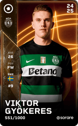Viktor Gyökeres - limited
