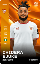 Chidera Ejuke - limited