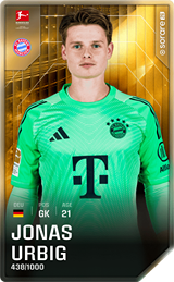 Jonas Urbig - limited