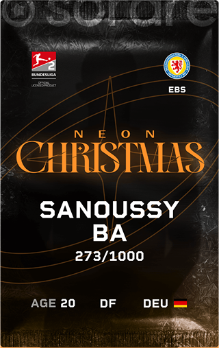 Sanoussy Ba - limited