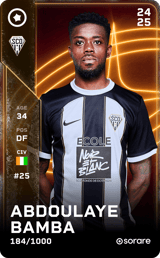 Abdoulaye Bamba - limited