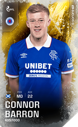 Connor Barron - limited