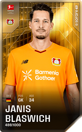 Janis Blaswich - limited