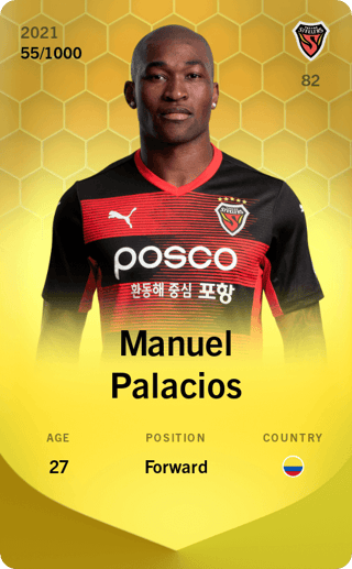 Rare Card of Manuel Palacios – 2020 – Sorare