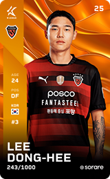 Lee Dong-Hee - limited
