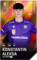 Konstantin Aleksa - limited